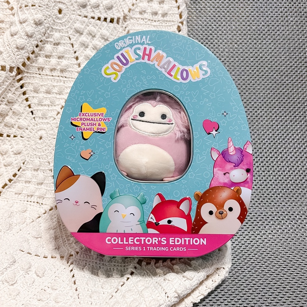 Brina the Pink Bigfoot Micromallow Squishmallow